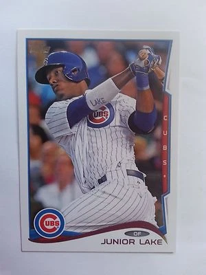 2014 Topps #10 Junior Lake Chicago Cubs - Image 1 of 2