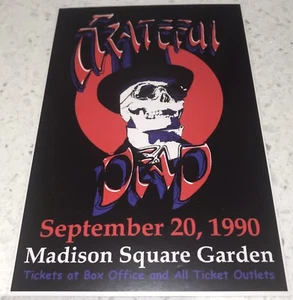 Grateful Dead 4” x 6” Reproduction Concert Mini Cardstock Poster - Picture 1 of 6