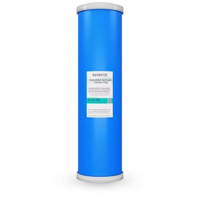(1) Big Blue 20"x 4.5" Whole House GAC Granular Activated Carbon Water Filter. - Image 1 of 4