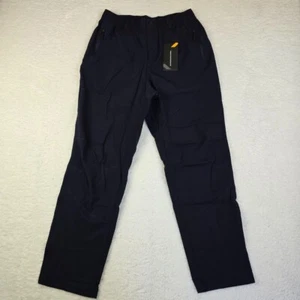 Selovzz Lightweight Hiking Tech Pants Women's Size L Navy Quick Dry Stretch - Picture 1 of 10