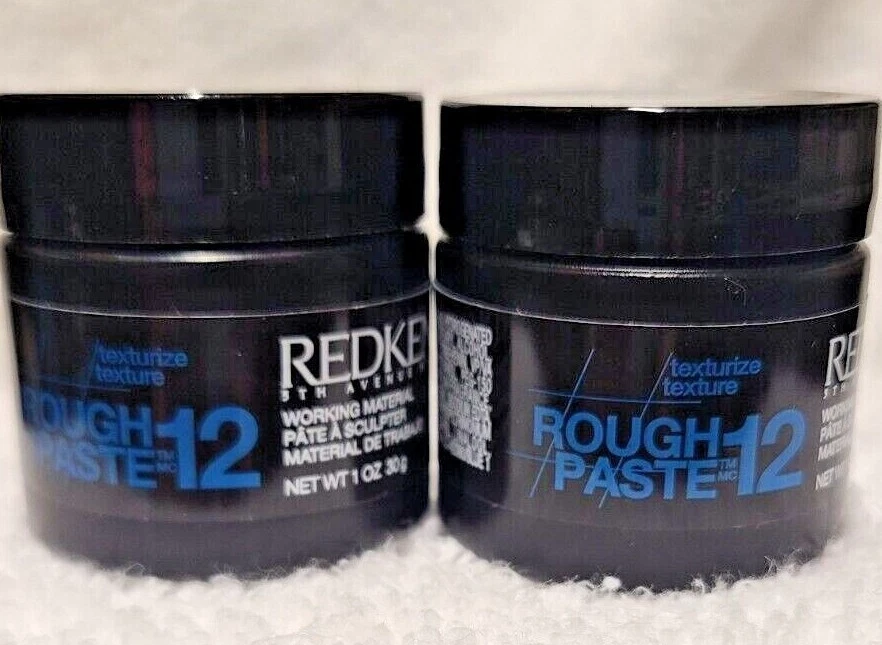Pasta áspera Redken 12 material de trabalho "1 oz" tamanho de viagem pacote com 2 - Imagem 1 de 1