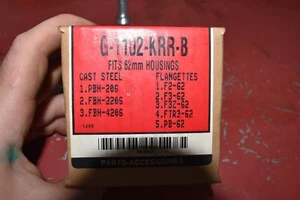 Bearings Timken G1102KRRB RELUBE INSERT BEARING-1-1/8" ID BIn 3169 Made in USA - Picture 1 of 4