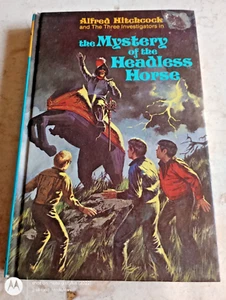 1977 1STpt ALFRED HITCHOCK THREE INVESTIGATORS MYSTERY HEADLESS HORSE HC BOOK - Picture 1 of 8