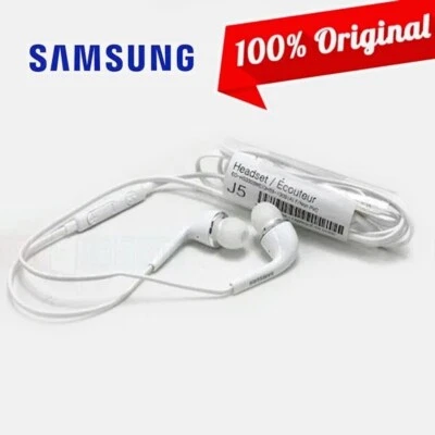 NEW Original Samsung EO-HS3303WE 3.5mm Earphone Headset with Volume Key & Mic - Image 1 of 4