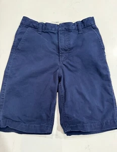 Gap Kids Boy’s Shorts Dark Navy Blue Size 14 Slim 100% Cotton - Picture 1 of 11