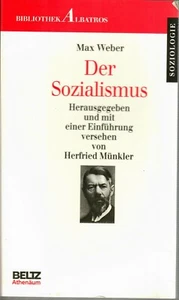 El socialismo, Max Weber y el socialismo, de Herfried Münkler, 1995 - Imagen 1 de 1
