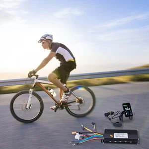 1200W E Bike Umbausatz Elektrofahrrad Ebike LCD Controller Motor Kit E-bike 36V - Bild 1 von 15