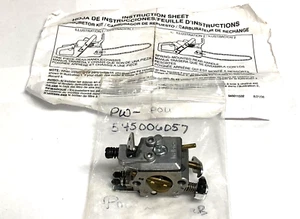 POULAN PART# 545006057, REPLACEMENT WALBRO (WT662A) CARBURETOR ASSEMBLY KIT-OEM - Picture 1 of 8