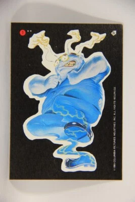 Ghostbusters II 1989 Trading Card Sticker #7 Scoleri Ghost 2 L002820 - Image 1 of 2