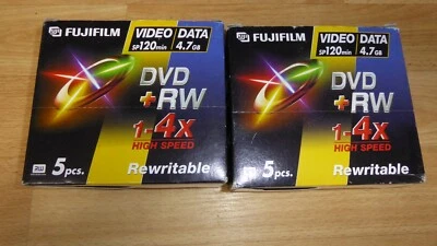 DVD-RW Fujifilm Video SP 120min Data 4.7GB OVP 10 pcs - Bild 1 von 4