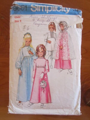 SIMPLICITY PATTERNS NO. 9601   **** MUST SEE * - Image 1 of 2