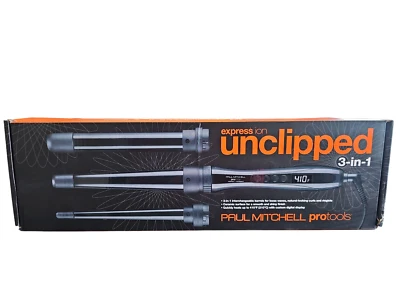 Paul Mitchell Express Ion Unclipped 3-in-1 Curling Iron - Black  - Image 1 of 2