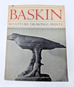 Leonard BASKIN Sculpture-Drawings-Prints Pub. G. Baziller 1970 1st Edition - Picture 1 of 5
