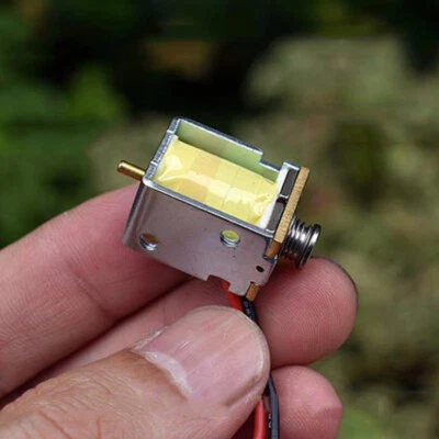 DC 5V 6V Self-holding Suction Type Micro Solenoid Electromagnet Electric Magnet - Image 1 of 4