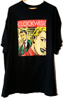 Clockwise Pop Art Retro Style Graphic T-Shirt Gildan Heavy Cotton 2XL