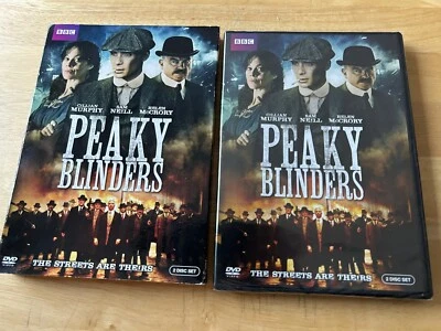 Peaky Blinders (DVD) Season One 2 Disc Set BBC NEW With Slip HTF Free Shipping Foto 1 de 2