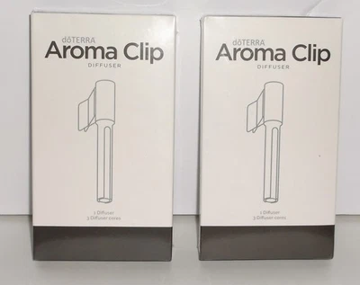 doTerra Lot of 2 Boxes Aroma Clip - Each box contains 1 Diffuser & 3 Cones - Image 1 of 2