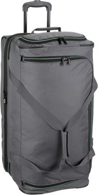 Travelite BASICS Rollenreisetasche L erw. - Grau mit grünem Keder - Bild 1 von 4
