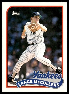 1989 Topps Traded Lance McCullers New York Yankees #77T - Image 1 of 2
