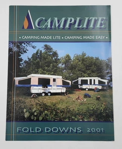 Folleto de autocaravana Camplite 2001 tienda plegable remolques pop-up camping campistas - Imagen 1 de 4