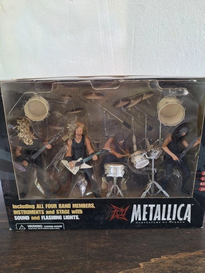 McFarlane Toys LLICA メタリカ マクファーレントイズ 未開封メタリカ マクファーレン トイズ Metallica フィギュア4体