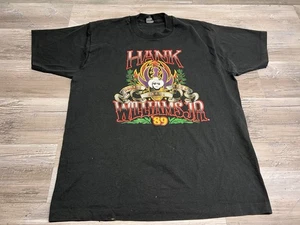 Hank Williams Jr Double Eagle Tour Shirt 1989 Single Stitch Slight Fade Tag XL - Bild 1 von 8