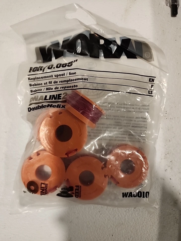 Replacement WA0010 Trimmer Spool Line 0.06 Inch for Worx WG154 WG163 WG175. S18 - Image 1 of 1