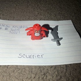 Lego Nexo Knights Minifigure - Scurrier 10 Teeth (nex020) 70315 70323