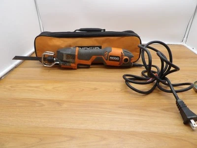 RIDGID One-Handed Orbital Reciprocating Saw with Bag-Tested & Works - Image 1 of 4