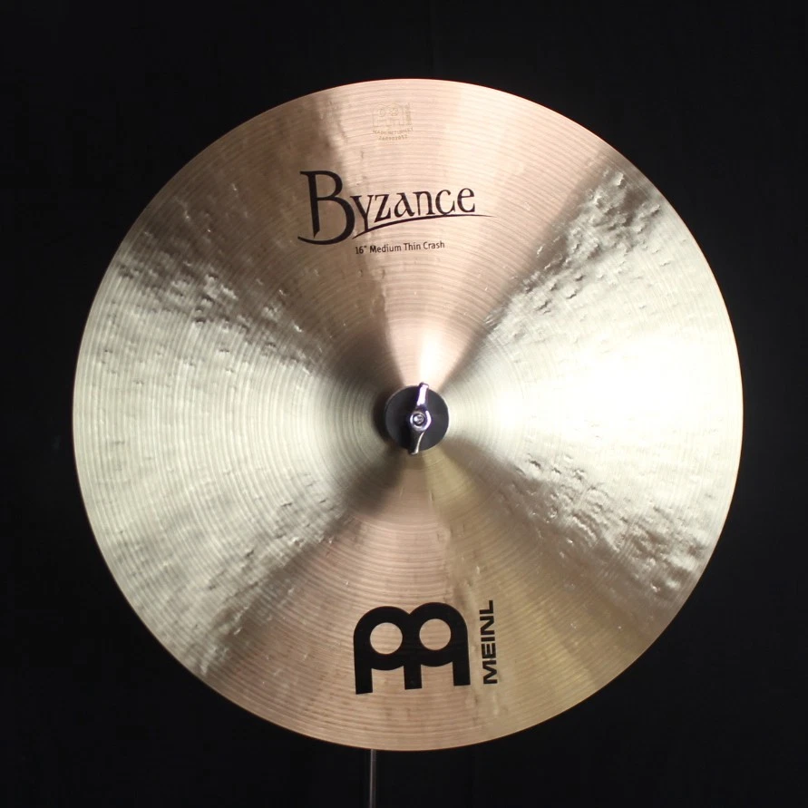 Meinl 16" Bizance Tradicional Medio Delgado Choque - 1144g (video demostración) Foto 1 de 1
