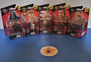 Disney Infinity Star Wars 3.0 - Kylo Ren, Luke, Poe, Kanan & Chewbacca - Neu in OVP - Bild 1 von 2