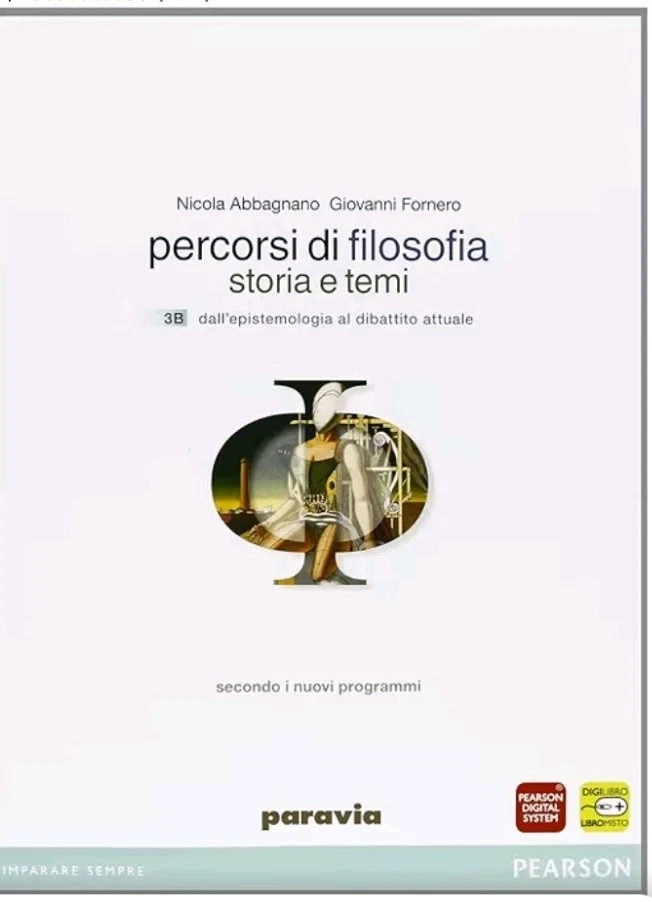 Percorsi di Filosofia 3a/3b Abbagnano Fornero 9788839530974 - Immagine 1 di 2