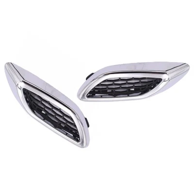 For Levante Chrome Fender Air Vent Fender Side Trim High Universality Fitment - Image 1 of 4