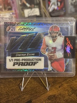 Campus VIP Cameron rising one of one preproduction proof blue 1/1 - Image 1 of 2