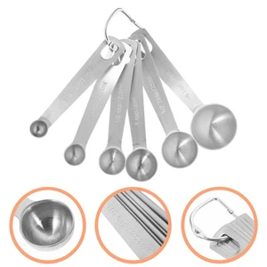 Set Cucchiaio Misurino Grammi Tazze Cucina Cucchiai Metallo Multifunzione - Foto 1 di 12