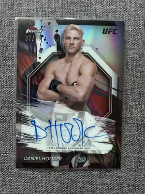 2024 Topps Finest UFC - Auto Daniel Dan Hooker #FA-DNH Refractor /99 (AU) - Image 1 of 2