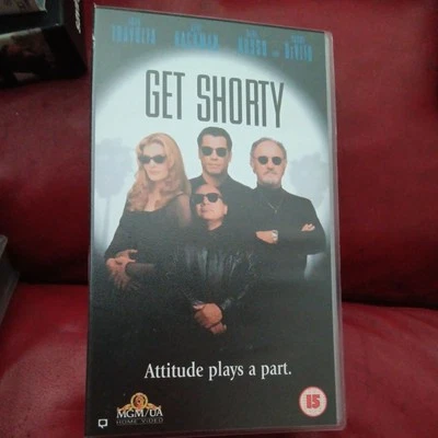 Get Shorty VHS Video Tape Movie Film Action Comedy  - Image 1 of 4