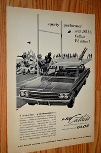 1962 OLDSMOBILE 442 CUTLASS F85 ORIGINAL VINTAGE ADVERTISEMENT PRINT AD-62 - Bild 1 von 1