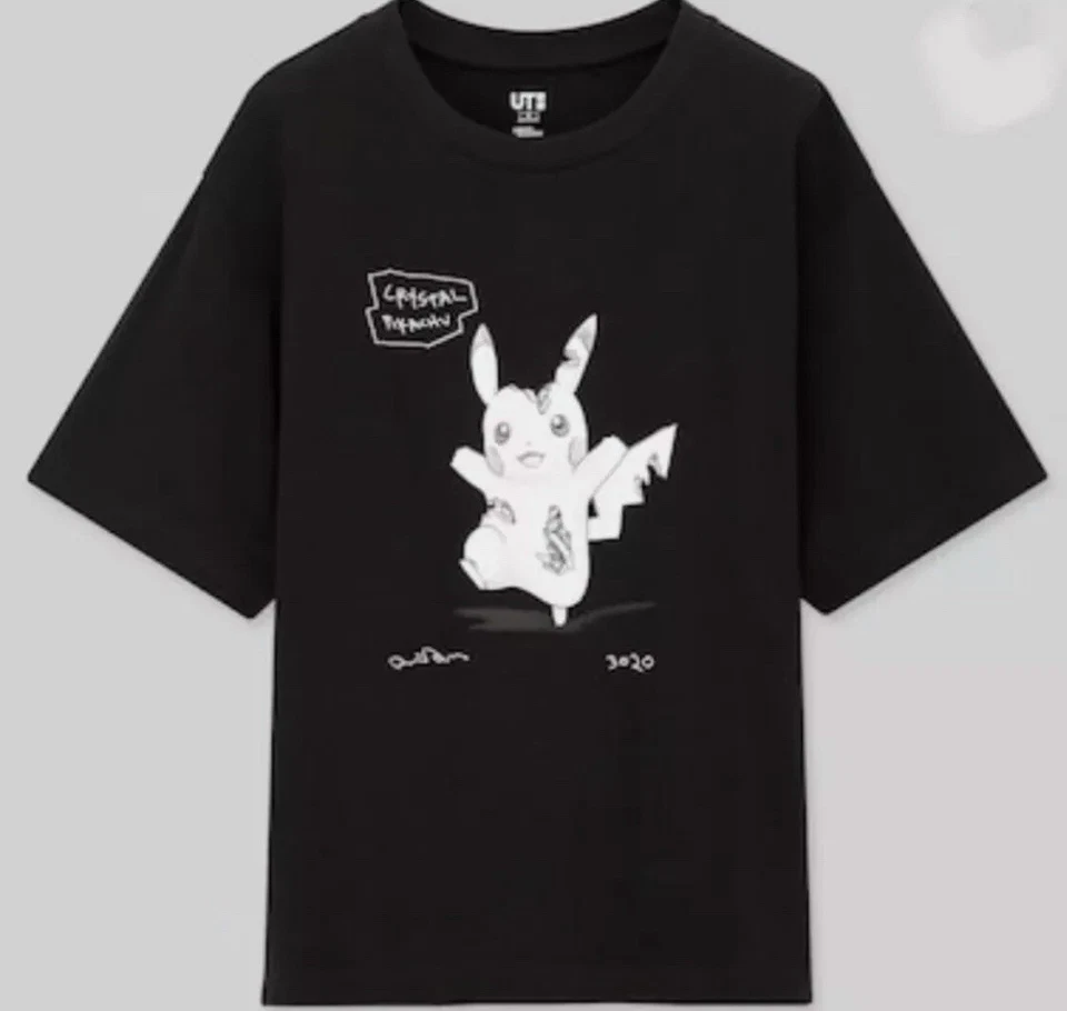 Size 3 - Uniqlo Daniel Arsham x Pokemon UT crystal Pikachu kids with Tags