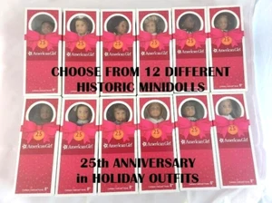 American Girl MINIDOLLS - 25TH ANNIVERSARY HOLIDAY LTD ED - New in Box Retired - Picture 1 of 25