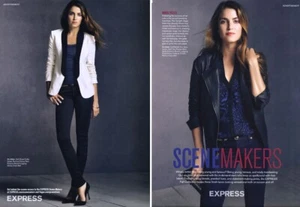 2012 Express Nikki Reed Candice Accola Paul Wesley Salling 8 pagine RIVISTA ANNUNCIO - Foto 1 di 4
