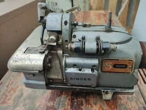 Vintage Industrial Singer Sewing Machine Engine Made In Great Britain - Picture 1 of 21