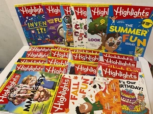 Lot 24 Highlights Kids Magazines 2020 To 2023 No Duplicates - Picture 1 of 3