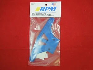 RPM WIDE BLUE FRONT BUMPER TRAXXAS STAMPEDE RUSTLER BANDIT VXL XL-5 2WD 81165 - Picture 1 of 1