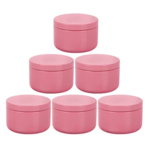 6 Pcs Aromatherapy Packing Can Candle Jars with Lids Cookie Tins - Picture 1 of 12