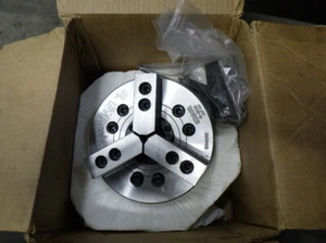 Kitagawa 210mm 3 Jaw Hydraulic Power Lathe Chuck W/ Jaws 52mm Hole B-208 (STK) - Picture 1 of 6