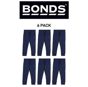 Bonds Kids Tech Sweats Trackie Pants Lightweight Warm Minimise Heat 6 Pack KVQRK - Picture 1 of 3