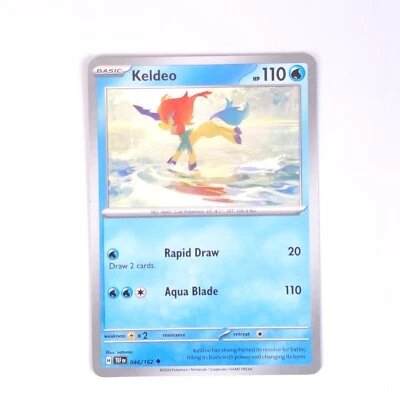 Keldeo 044/162 Pokemon SV05: Temporal Forces Uncommon NM - Image 1 of 2