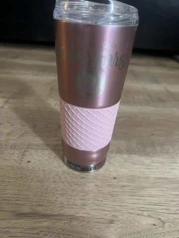 Golden Stay Warriors Tumbler Cover