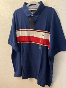 Tommy Hilfiger Men's Big and Tall Short Sleeve Polo 2XL - Picture 1 of 2